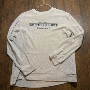 Southern shirt company terry cloth pullover